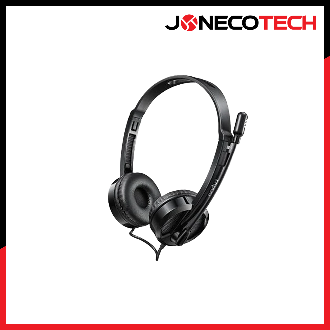 Rapoo H100 Plus Wired Stereo Headset Joneco Tech